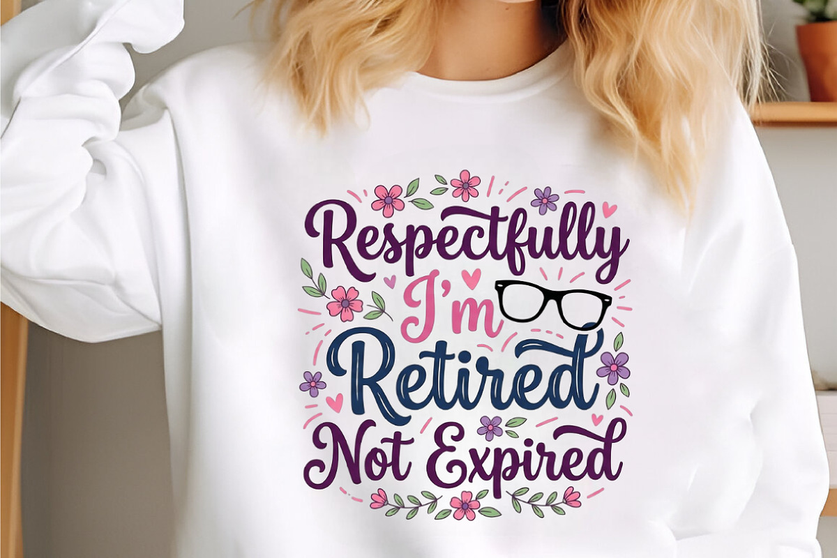 Respectfully I'm Not Retired Grandma, a Seasonal Illustration by designcity5 (Photo 2 of 4)