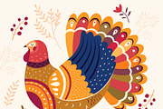 Thanksgiving day, a Decorative Illustration by MoleskoStudio (Thumbnail 2 of 7)