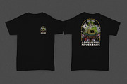 Retro Sci-Fi Camping with UFO, a Branding & Logo Template by Judsart (Thumbnail 2 of 3)