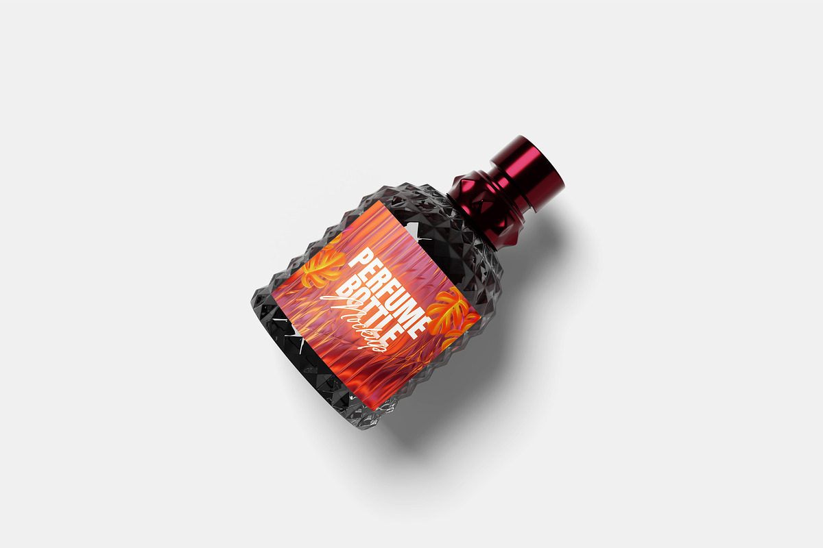 Perfume Bottle Mockup, a Packaging Mockup by Hazzpro_Std (Photo 5 of 5)
