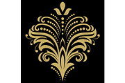 Floral Vector Abstract Pattern, a Decorative Illustration by FineArtStudio (Thumbnail 1 of 3)