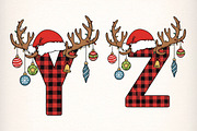 Christmas Alphabet Latter Bundle, an Illustration by Dream Creation (Thumbnail 6 of 9)