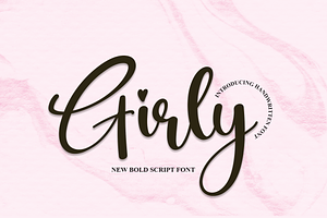 Girly Script Font