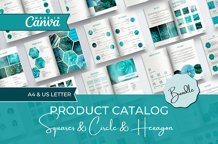 Product Catalog Canva Template