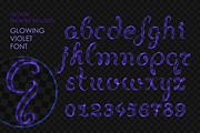 8 NEON BRUSHES / ELEGANT FONT, a Brush Add-On by Nadin_Lebedeva (Thumbnail 5 of 8)