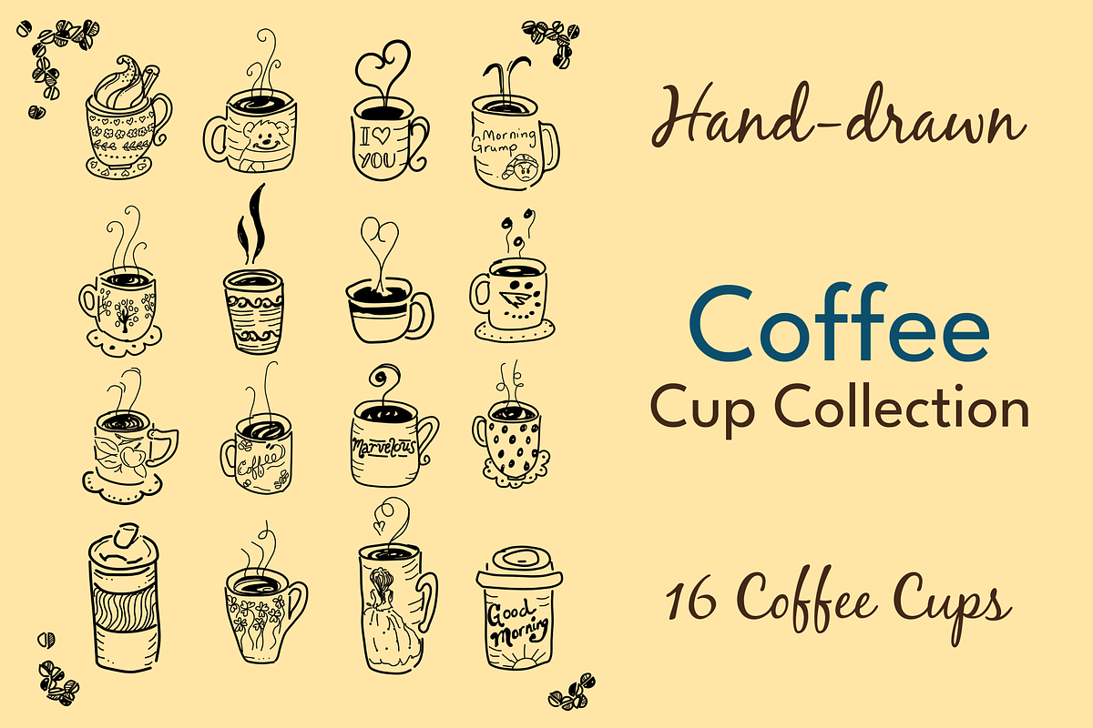 Coffee Break Illustrations, an Illustration by AJ Doodles (Photo 7 of 15)