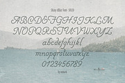 Shiny Affair Romantic Dots Font, a Script Font by AnMark (Thumbnail 5 of 11)