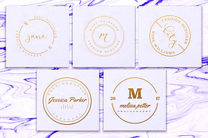 Stamp Premade Logo Templates Vol.2