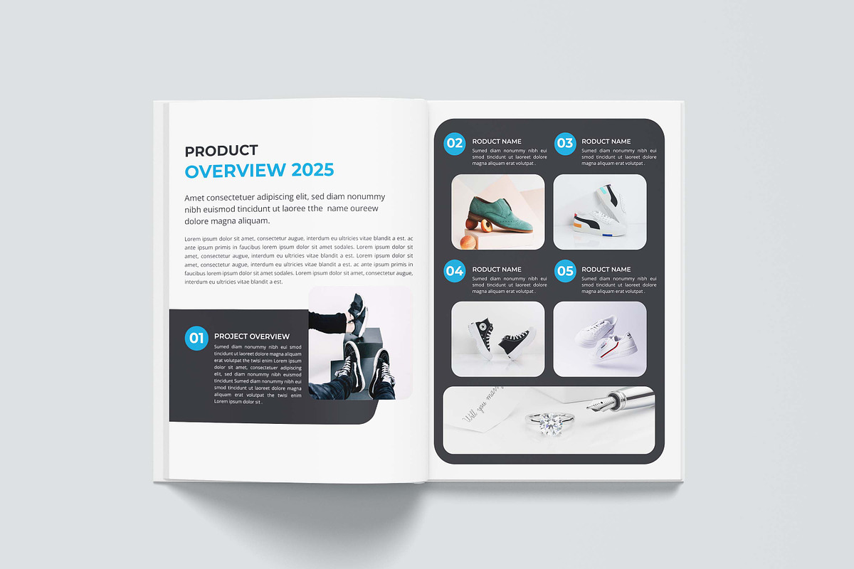 Product Catalog | MS Word & Indesign, a Flyer Template by obayes (Photo 8 of 9)