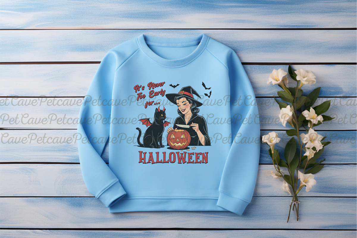 Funny Vintage Halloween Bundle, a Graphic by Pet Cave (Photo 4 of 10)