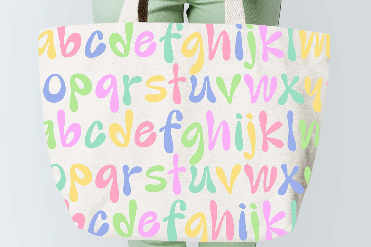 Cute Bunny Font, a Handwritten Font by KengGraphic (Photo 5 of 10)