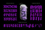 Marble Galaxy Typeface, a Blackletter Font by alit design (Thumbnail 6 of 20)