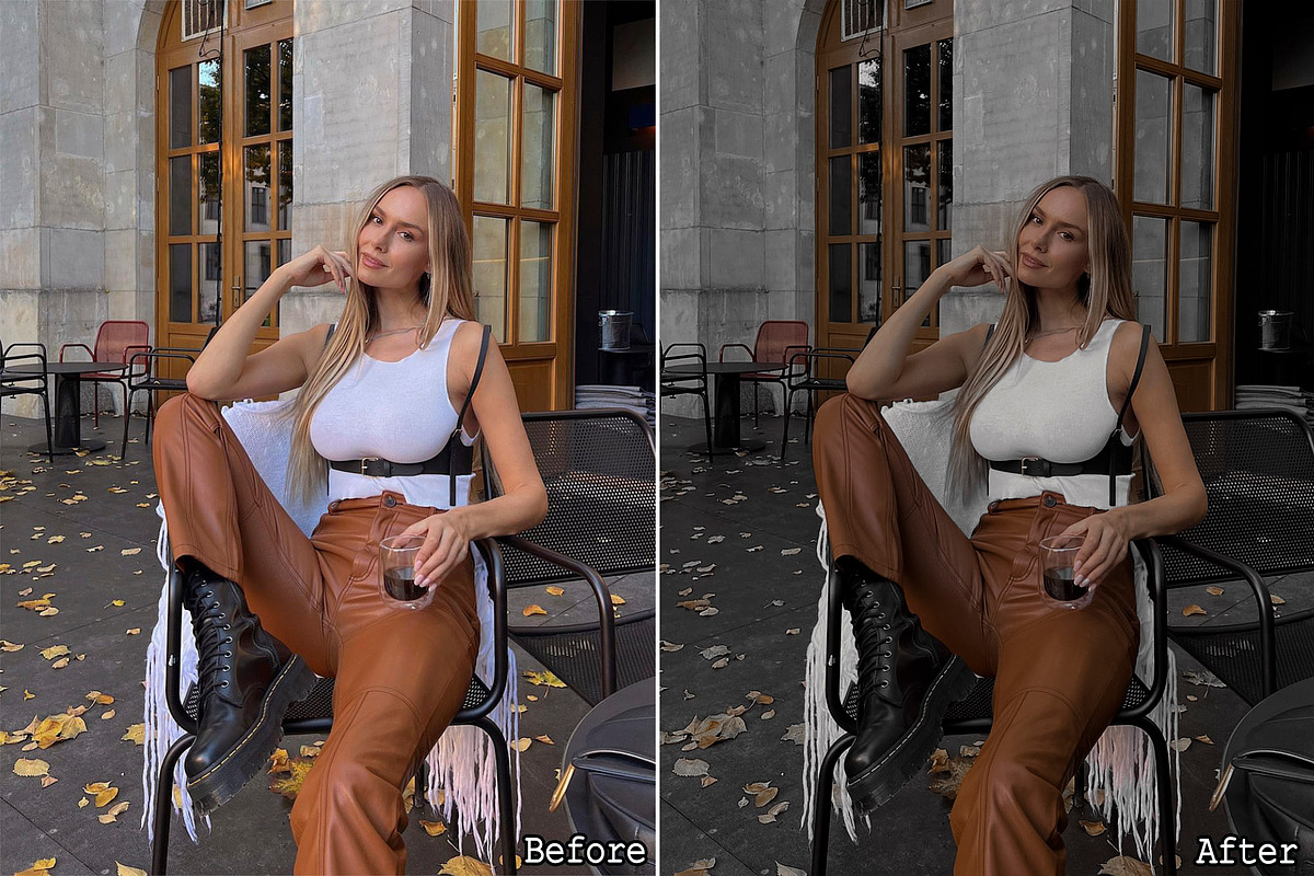 15 Dark Black Lightroom presets, a Preset Add-On by Presets by Yevhen (Photo 3 of 10)