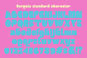 Corpale Bubble Curly Font, a Font by madeDeduk (Thumbnail 3 of 8)