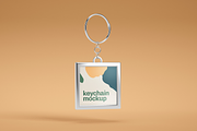 Silver & Card Keychain Mockup Set, a Product Mockup by Deeplab (Thumbnail 15 of 15)