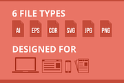 148 Files & Folders Line Icons, an Outline Icon by IconBunny (Thumbnail 5 of 6)