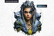 Norse Jotuns Giant Viking Cliparts, a Person Illustration by ThatsDesignArt (Thumbnail 12 of 18)