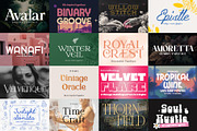 Valentine's Day Font Bundle, a Sans Serif Font by HipFonts (Thumbnail 11 of 12)