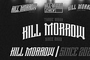 Kill Morrow Font, a Symbol Font by GRVS Studio (Thumbnail 5 of 5)