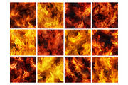 Fire Flame Seamless Pattern, a Pattern Graphic by Forhadx5 (Thumbnail 3 of 13)