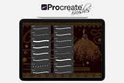 Couture Brushes for Procreate, a Brush Add-On by FaeryDesign (Thumbnail 8 of 19)