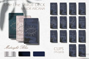 ONE LINE Tarot Deck - 3 colors, an Illustration by Evgenia Pichkur (Thumbnail 13 of 19)