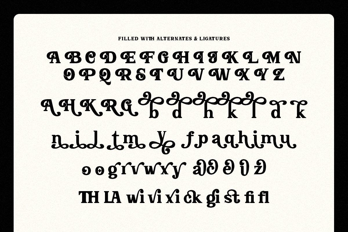 Beyonds Avenue - Retro Serif Fo, a Serif Font by Qweera Studio (Photo 9 of 10)