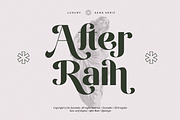 After Rain - Luxury Sans Serif Font, a Sans Serif Font by Say Studio (Thumbnail 5 of 13)