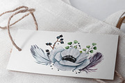 Boho Owls ultraviolet collection, an Animal Illustration by CrystalinaShop (Thumbnail 9 of 11)