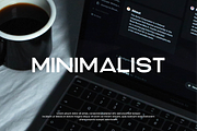 QOBAR - font for logos, a Sans Serif Font by Vroz Studio (Thumbnail 4 of 7)