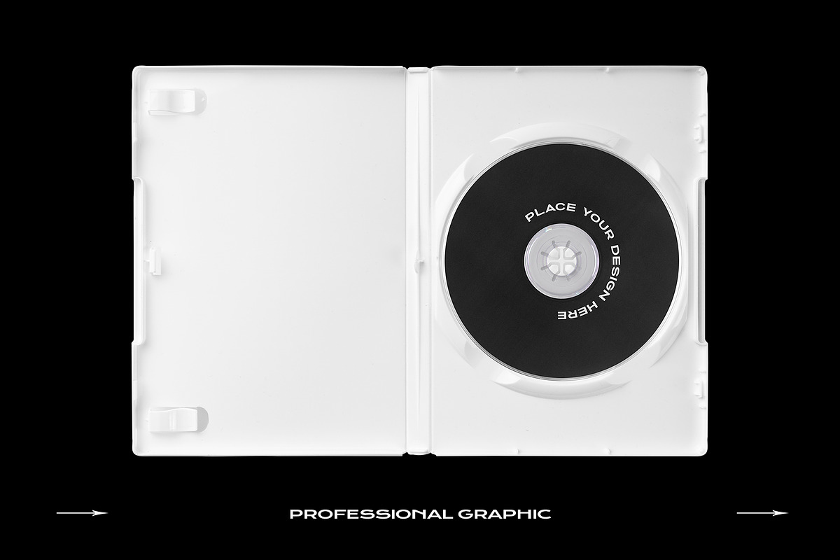 DVD Case Mockup Template Bundle Disc, a Product Mockup by PrintPixel (Photo 14 of 24)