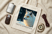 Snowfall Fox Gaze - Winter Photo, an Animal Photo by Aura Canyon HQ (Thumbnail 5 of 6)