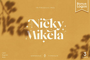 Mikela - Gorgeous Typefaces, a Serif Font by Kaligra.co (Thumbnail 43 of 49)
