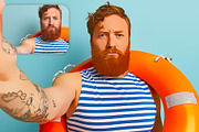 Portrait Vector Painting Action, an Action Add-On by Vatdesign (Thumbnail 2 of 4)