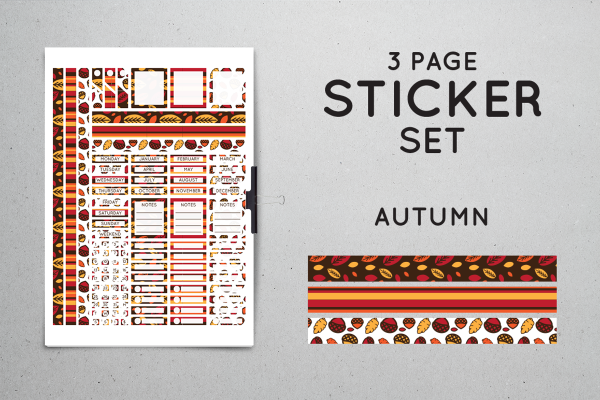 Sticker Set Collection, an Object Graphic by Lacy's Designs (Photo 3 of 8)