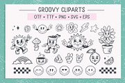 Morys Retro Font and dingbats, a Serif Font by BlackCatsMedia (Thumbnail 4 of 9)