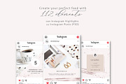 Shine and Glitter - Rose gold Pack, a Social Media Template by SilverMintDesign (Thumbnail 5 of 6)