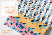 Сhristmas horse seamless pattern, a Pattern Graphic by Lucyinyourheart (Thumbnail 4 of 10)