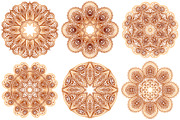 Set of 28 vintage round patterns, a Pattern Graphic by Art of Sun (Thumbnail 3 of 5)