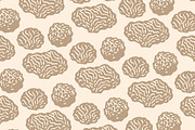 Linocut Coral Clipart Bundle, an Illustration by ClayStudio (Thumbnail 8 of 8)