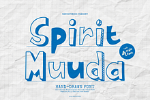 Spirit Muuda | Hand Drawn Font