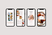 Food Instagram Templates Canva, a Social Media Template by Deepa Template Studio (Thumbnail 4 of 12)
