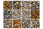 Golden Stones Seamless Pattern, a Pattern Graphic by Forhadx5 (Thumbnail 5 of 9)