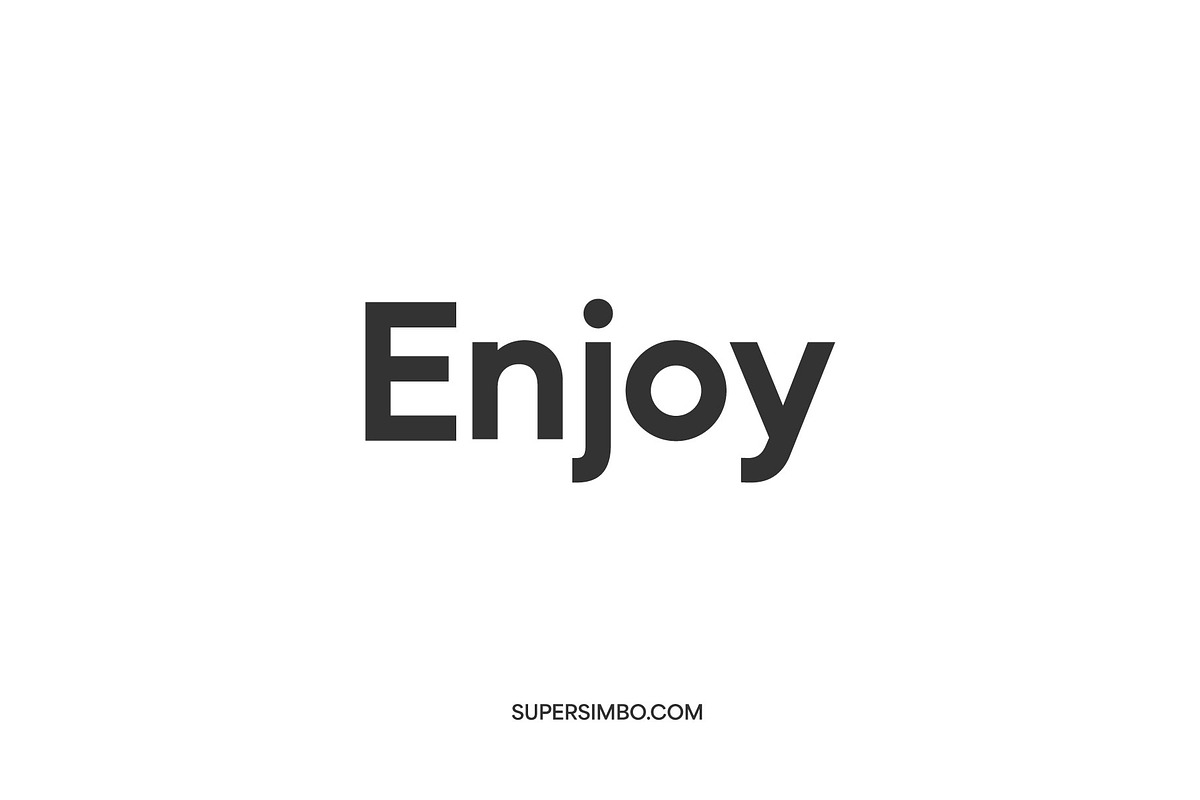 October | Modern Sans Serif Font, a Sans Serif Font by Supersimbo © (Photo 9 of 9)