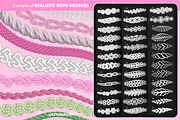 Procreate Rope stitch brushes, a Brush Add-On by Revabrush (Thumbnail 3 of 6)