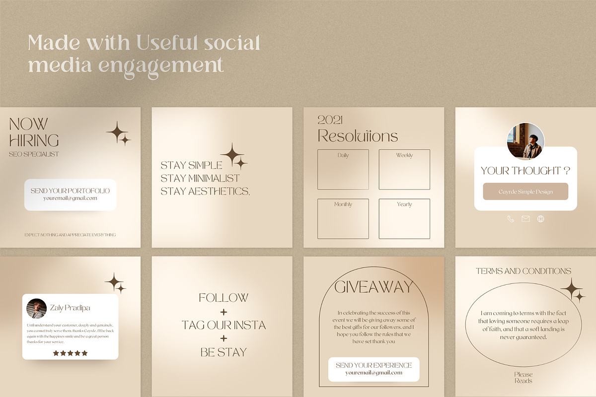 Cayrde - Social Media Template, a Social Media Template by ZAF Studio (Photo 9 of 12)