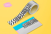 Tape and envelope mockup, a Mockup by ⚞ Kind Illustration ⚟ (Thumbnail 4 of 8)