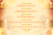 Mowina - Beautiful Floral, a Serif Font by Artisan Themes (Thumbnail 7 of 12)