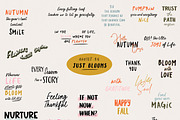 Just Blooms-Autumn Poster & Pattern, an Object Graphic by Essentially Nomadic (Thumbnail 12 of 14)