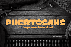 Puertosans - Vintage Font